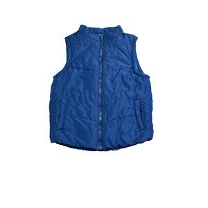 Red Camel Mens Puffer Winter Vest Blue Size L